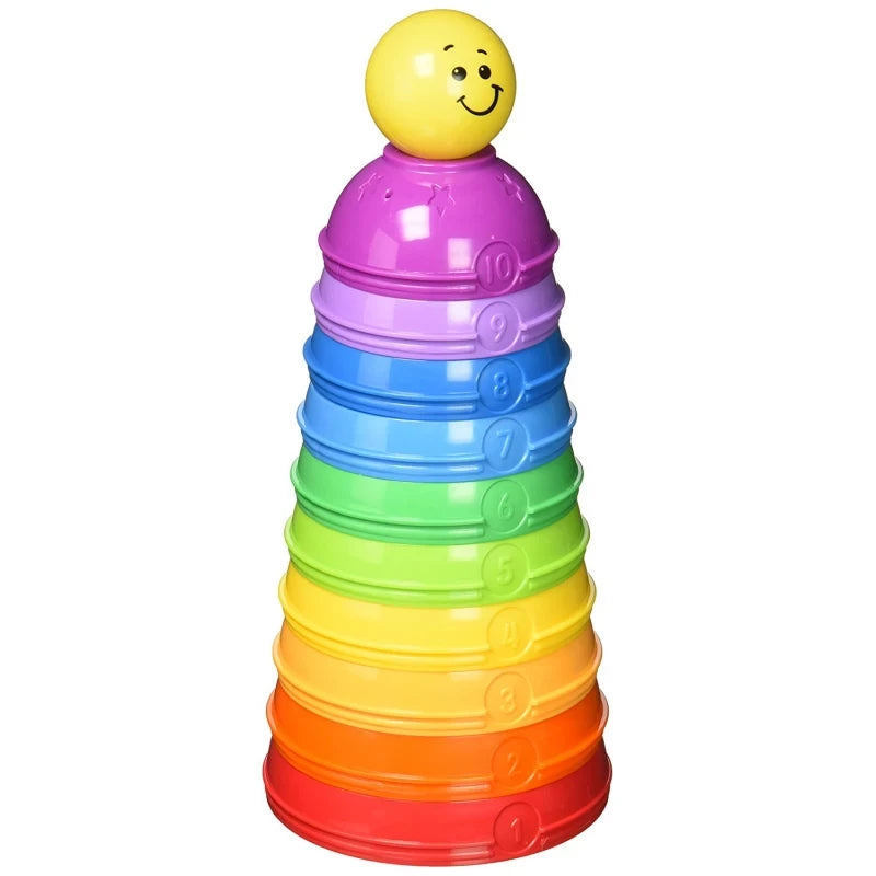 Fisher-Price Stack & Roll Cups Baby Stacking Toy | K7166