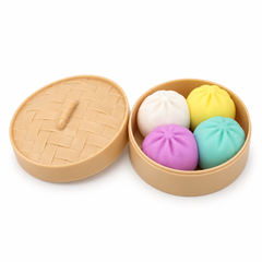 Squeezy Dumplings Squishy Fidget Toy Assorted Colors | G8973