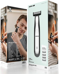Green Lion One Blade Pro Hair Trimmer - Black | GNONEHRTMRBK