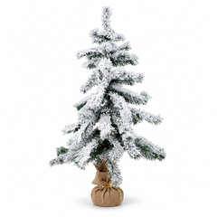 Snowy White Artificial Christmas Tree