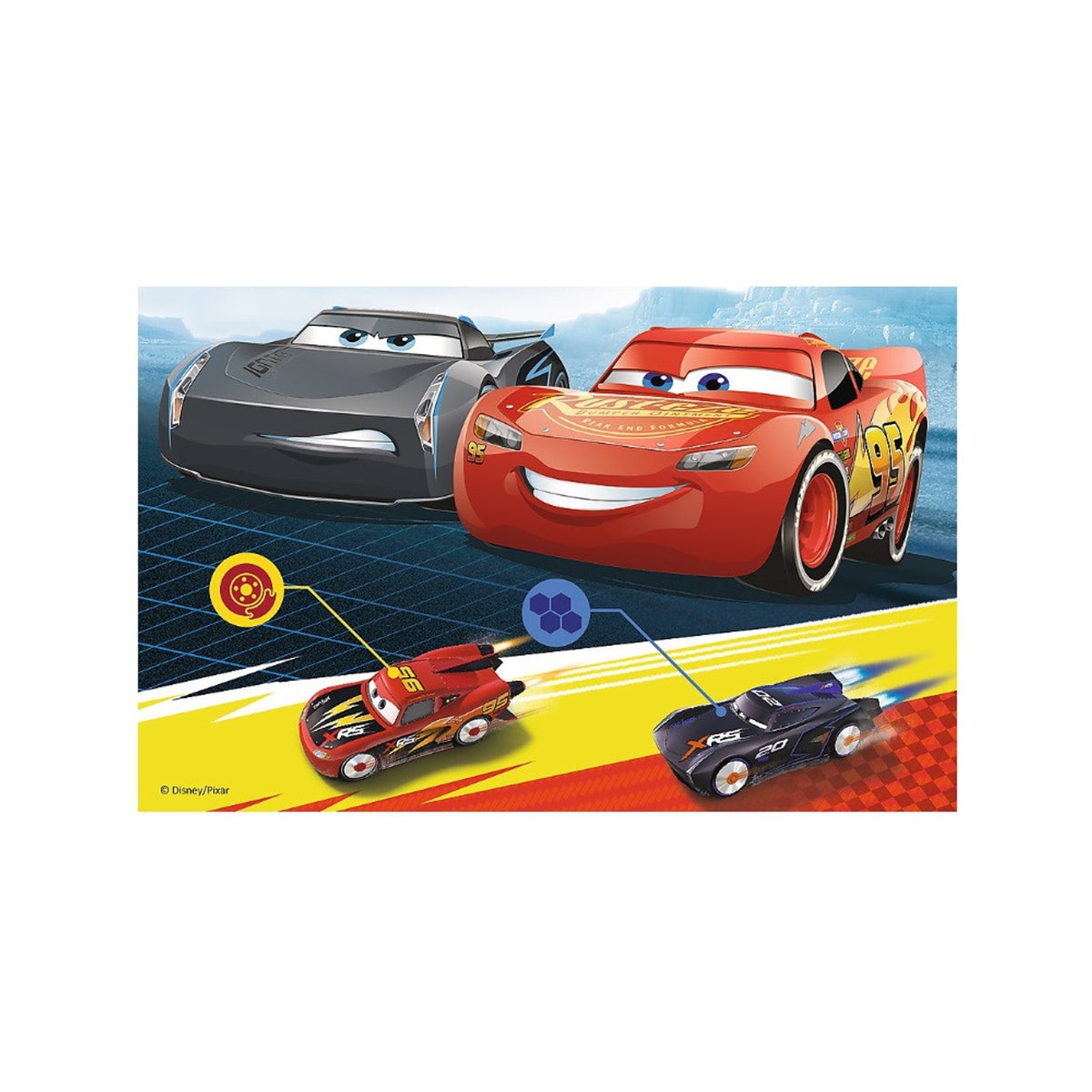 Trefl Disney Cars Racing Puzzle - 54 Mini Pcs | 54192