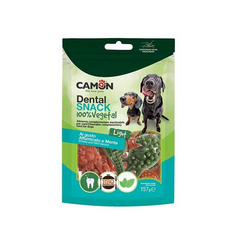 Camon Animalveg Snack Papaya, Coconut, Smoke & Mint Flavour Dog Treats 80g | AE307