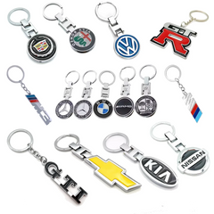 Car Brand Metal Keychain – 22 Models