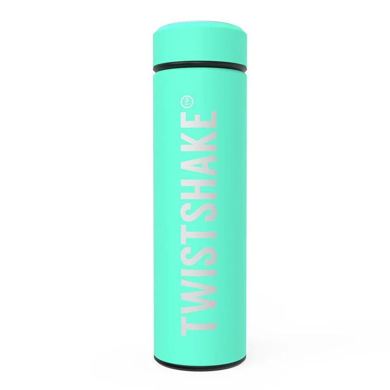 Twistshake Hot or Cold Bottle 420ml – Pastel Green | 78299