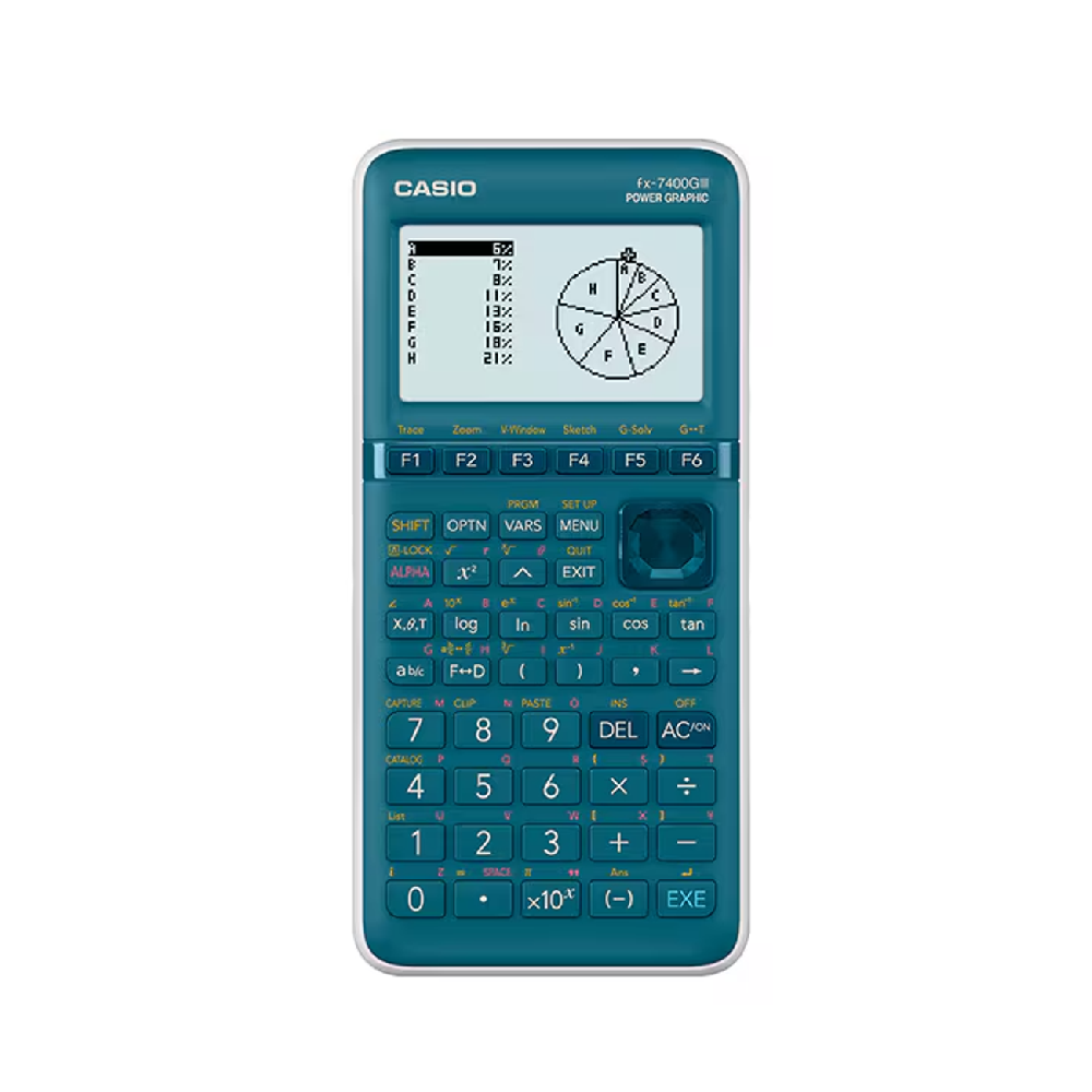 Casio power Graphic Calculator │FX-7400GIII-W-DT