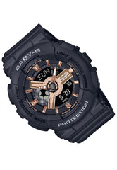 Casio Baby-G Women Analog-Digital Watch - Black | BA-110RG-1ADR
