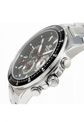 Casio Edifice Men Chronograph Watch - Black Silver | EFR-552D-1AVUDF