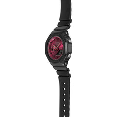 Casio G-SHOCK Black & Red Casual Women Analog-Digital Watch | GMA-S2100RB-1ADR