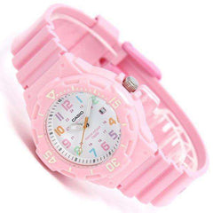 Casio LRW-200H-4B2VDF Analog Watch – Pink & White | LRW-200H-4B2VDF