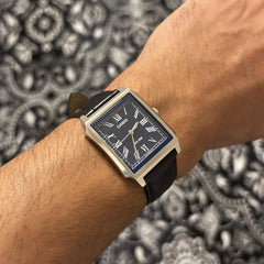 Casio Men 3-Hand Watch - Black / Blue | MTP-B190L-2BVDF