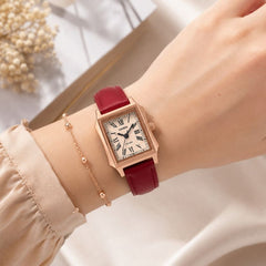 Casio Women 3-Hand Watch - Burgundy | LTP-B190RGL-4BVDF