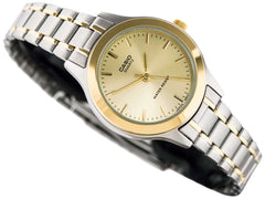 Casio Women 3-Hand Watch - 2-Tone Gold / Silver | LTP-1128G-9ARDF