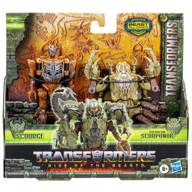 تشكيلة عبوتين لمجموعة ترانسفورمرز MV7 Beast Combiner | F3898