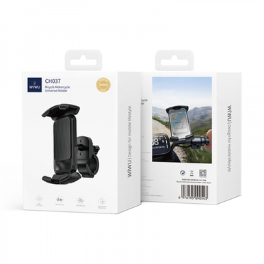 WIWU CH037 Bicycle Phone Holder-Black | CH037-BLK