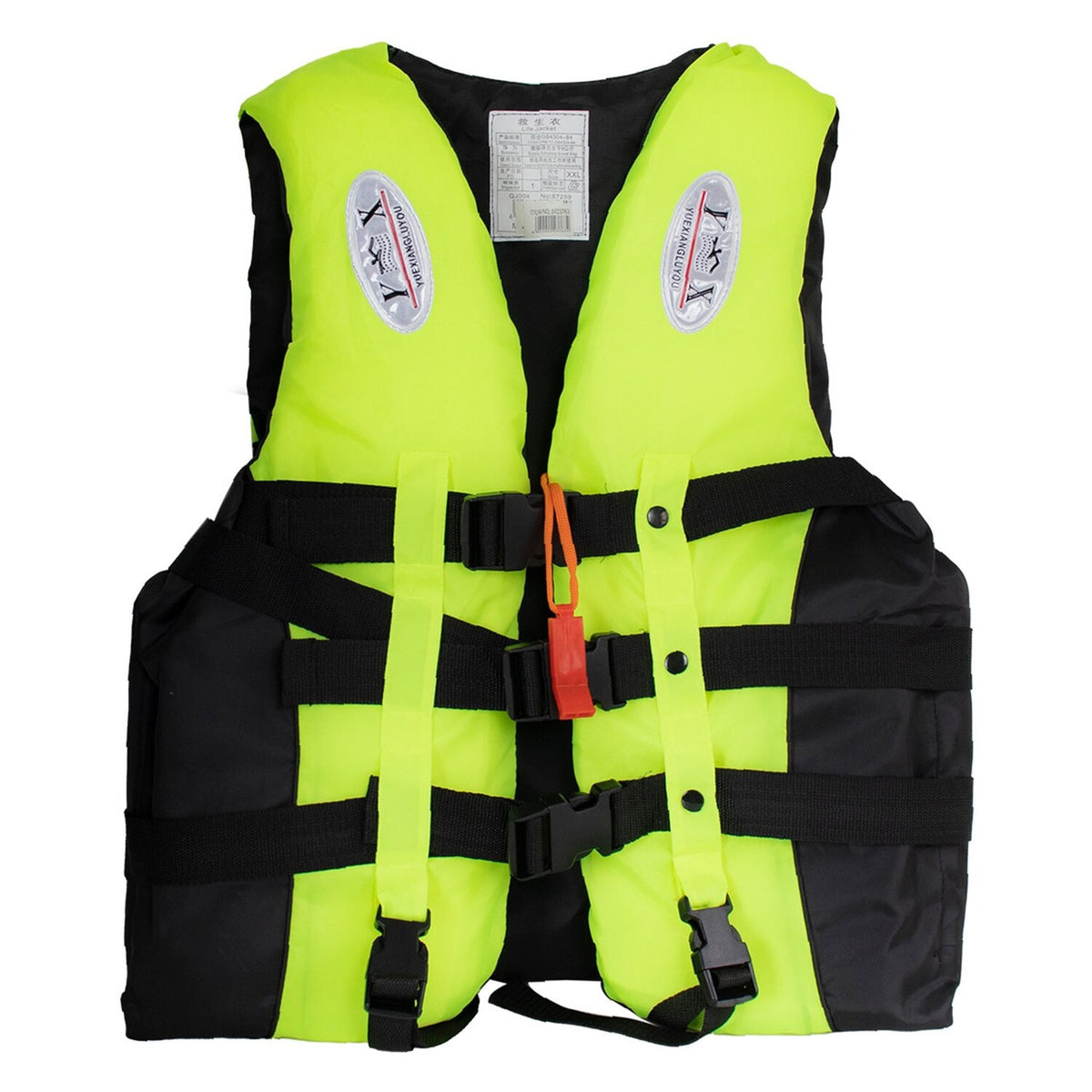 Adjustable Water Sports Buoyancy Vest XXL Green | ALAH-202XXL