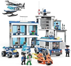 COGO Police Station 857-Piece Building Set | 4156