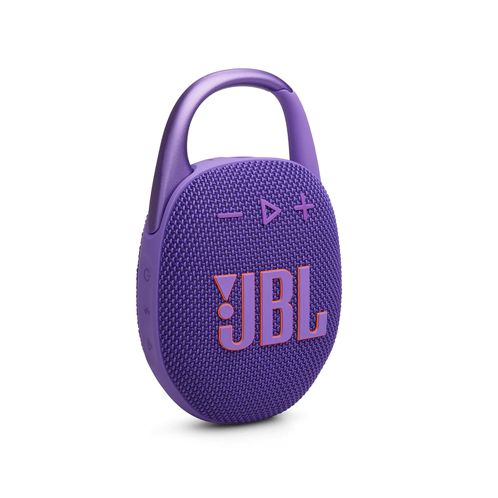 JBL Clip 5 مكبر صوت فائق الحمل ومقاوم للماء - أرجواني | CLIP5PUR