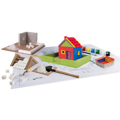 Bildits Precast Home Kit DIY Construction Set - 141 Pieces