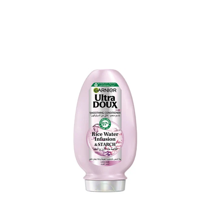 Garnier Ultra Doux Rice Water Infusion & Starch Conditioner for Long Hair 200ml