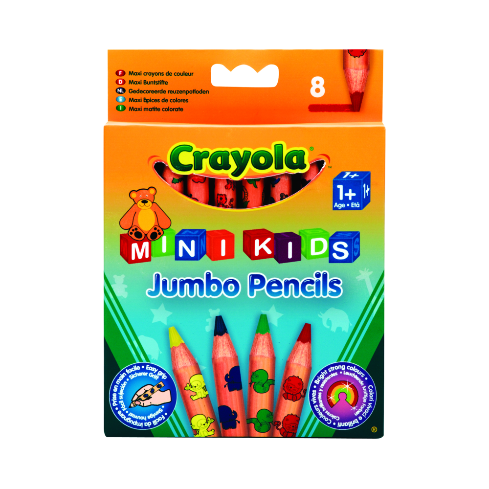 Crayola 8 Jumbo Pencils | CY810008