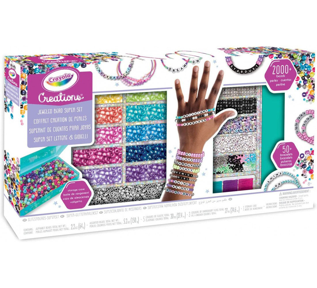 Crayola Creations Jeweled Bead Super Set | CY042922