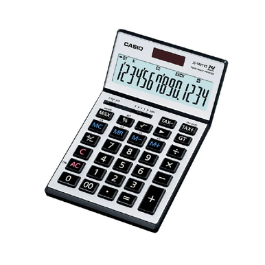 Casio 14-Digits Heavy Duty Calculator | JS-140TVS-SR-W-DP