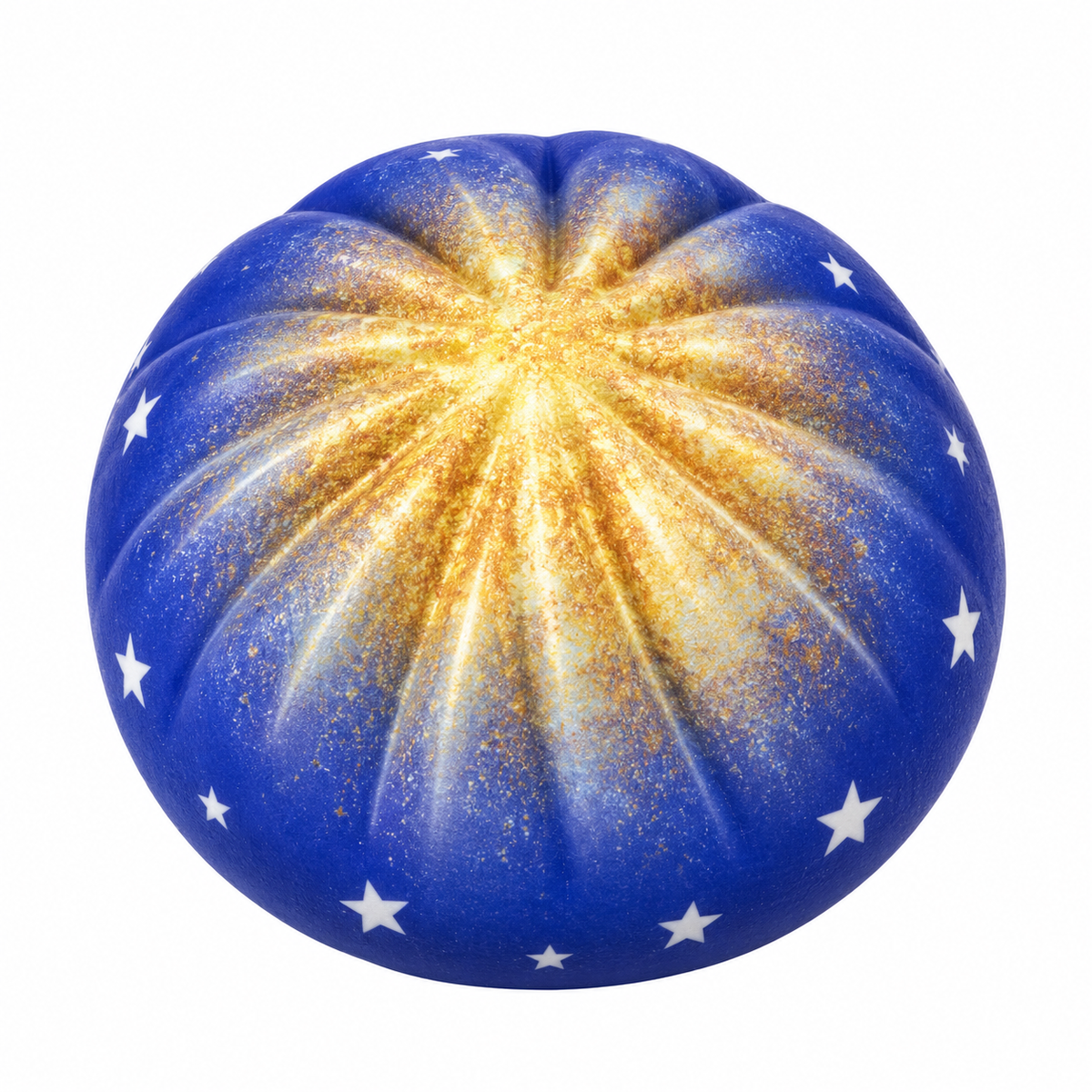 Liberty Dumplings 250 Edition Collectible Dumpling Toy - Blue & Gold Burst | 2446A-4
