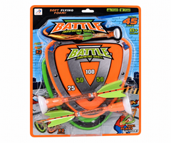 Kids Battle Foam Throwing Darts Target Set | AX1023B
