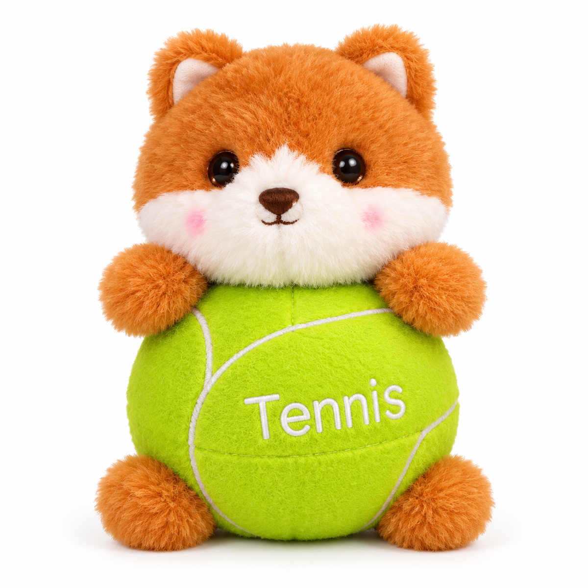 Brown Hamster Tennis Ball Plush Toy | Z181