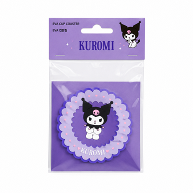 HK Kuromi 2 Spiral Hair Tie in Bag | ASS12