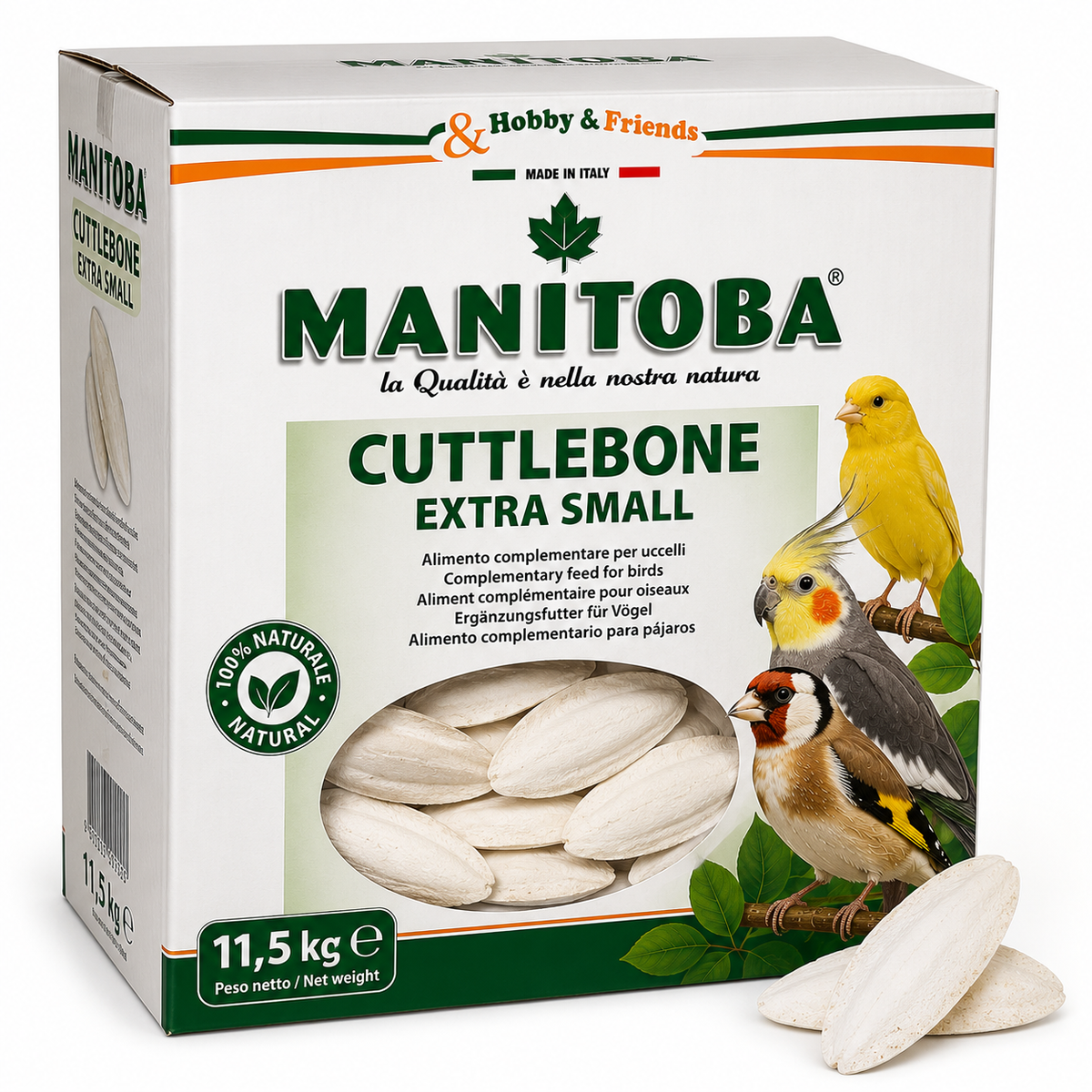Manitoba Cuttlebone Extra Small Bird Supplement 11.5 Kg | 25166