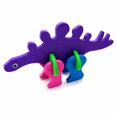 DIY Handicraft Animal Foam Puzzle - Stegosaurus | AL454-8