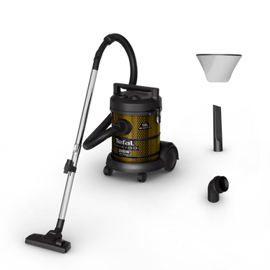 Tefal Corded Bagless Drum Vacuum Cleaner X-Power 23L | TW4035M0