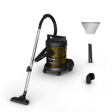 Tefal Corded Bagless Drum Vacuum Cleaner X-Power 20L | TW4025M0