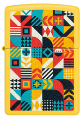 Zippo Geometric Pattern Design Windproof Lighter | 46586
