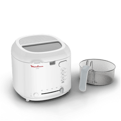 Moulinex Uno Deep Fryer 1.8L Oil, 1kg Food White | AF203127