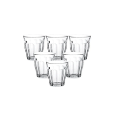 Duralex Set Of 6 Clear Tumbler 9cl | 1023AB06A0111
