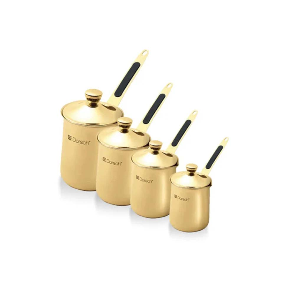 Dorsch Coffee Pot Set, Gold | DH-02889G