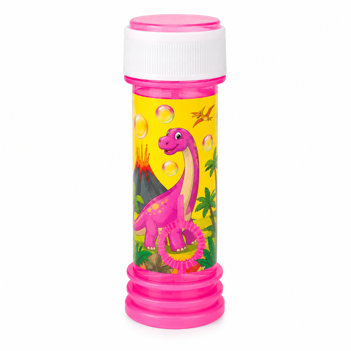Prehistoric Dinosaur Pink Bubble Maker Toy | AL8286