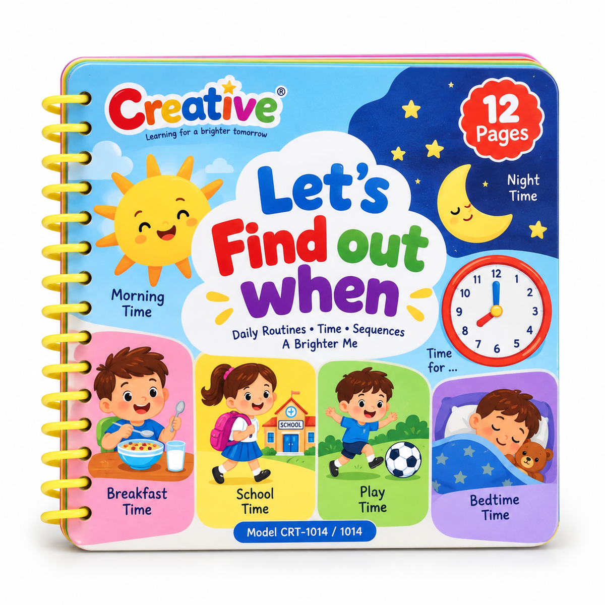 Creative Let's Find Out When Educational Book 12 Pages | CRT-1014