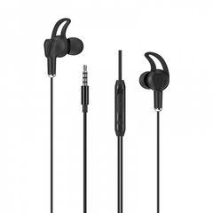 WiWU 3.5mm Audio Jack in-ear stereo wired earphone EB309 Black | EB309-BLK