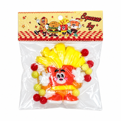 Mini Food Character Squishy Toy Set | AL1094 - Fries
