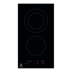 Electrolux 30cm UltimateTaste 300 Built-in Ceramic Hob with 2 Burners | LHR3233CK
