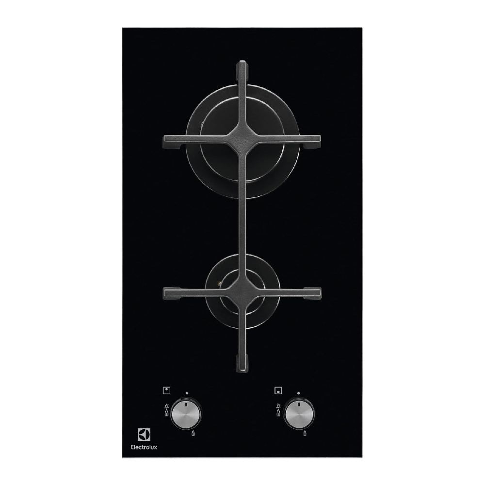 Electrolux 30cm Built-in Gas Ceramic Hob with 2 Burners | EGC3322NOK