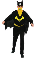 Hero Costume (Jumpsuit, Hood with Eye Design, Cape, Belt & Scarf) | 99601