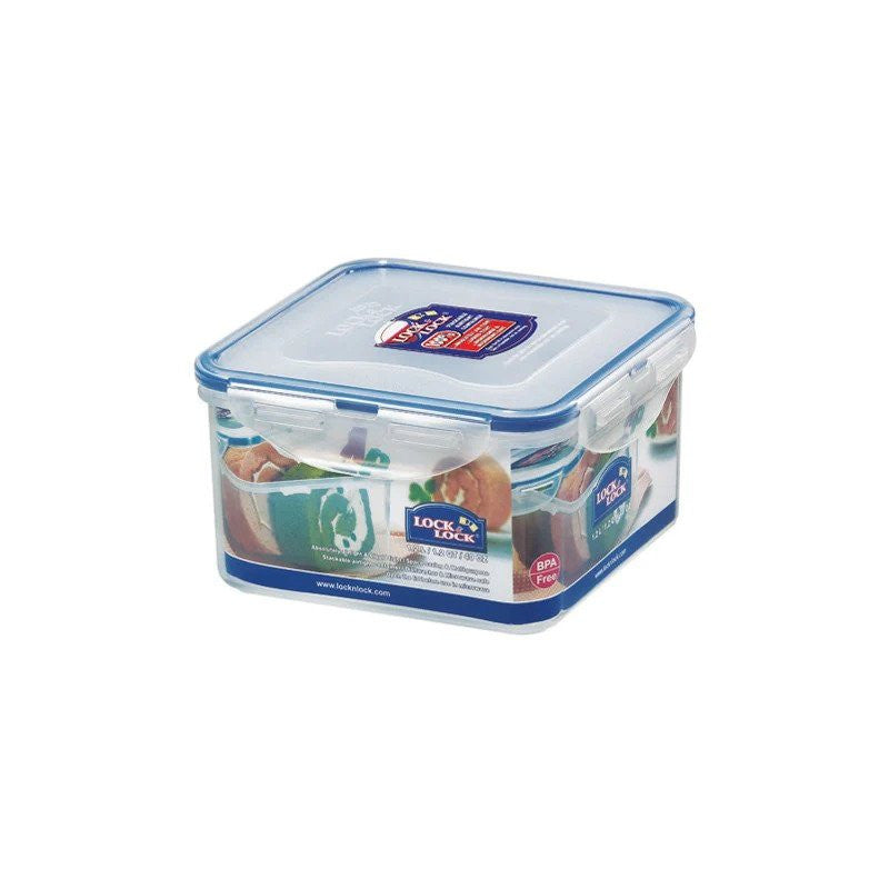 LocknLock 1.2L Square Short Food Container | HPL822D