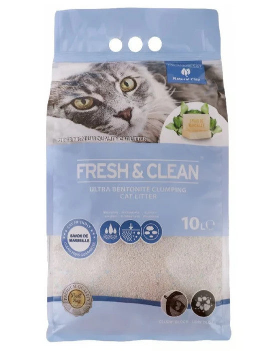 Fresh & Clean Cat Litter Marseil Soap 10 Lt | SA1167