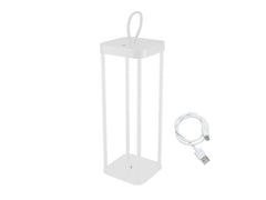 Beper Rechargeable LED Lantern, 25 Warm Light LEDs, Battery Life Up to 12 Hours, White | P207ILI101