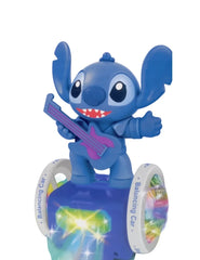 Stitch Balanced Vehicle Electric Light & Sound Rotating Toy - Blue | LT377969