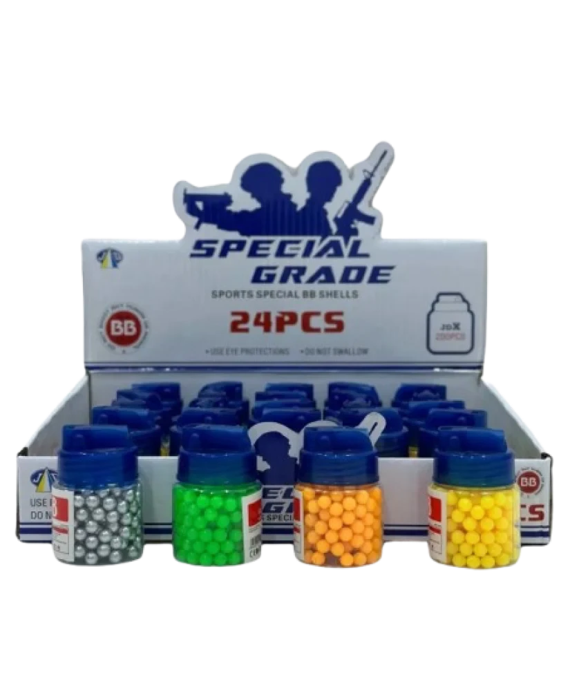 6mm Toy Blaster Pellet Refill Bottle 2000 Pieces | ALQF-20